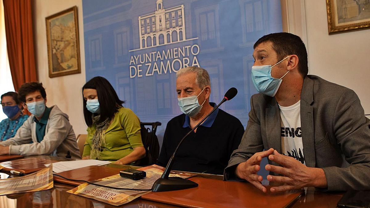 Presentación de las jornadas “Sonoridades Olvidadas” en el Ayuntamiento de Zamora.