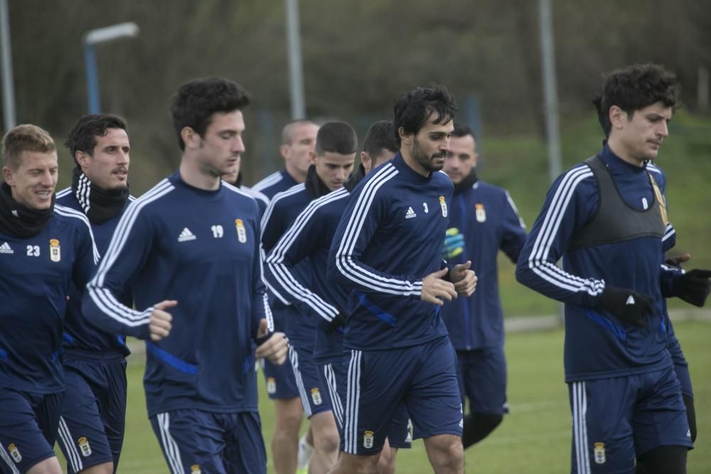 Entrenamiento del Real Oviedo