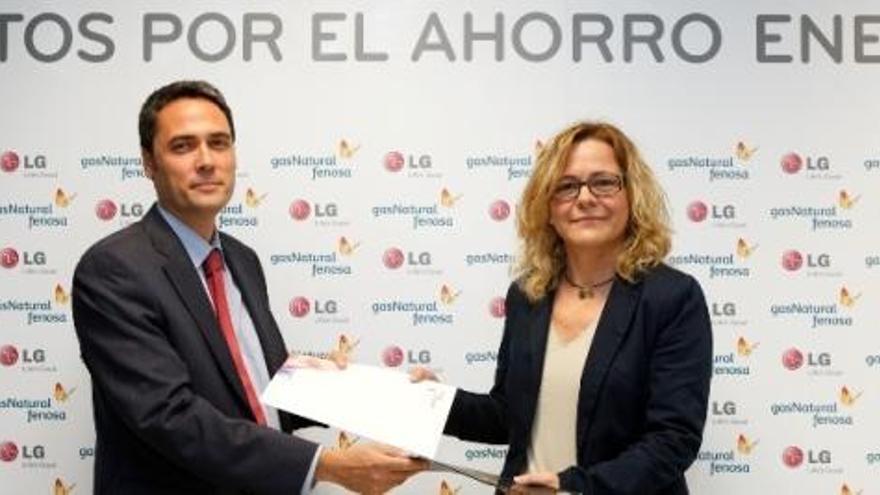 Gas Natural y LG impulsan la eficiencia energética