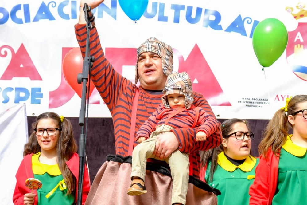 Trece grupos de adultos, jóvenes y niños han participado hoy en esta celebración declarada de Interés Turístico Provincial