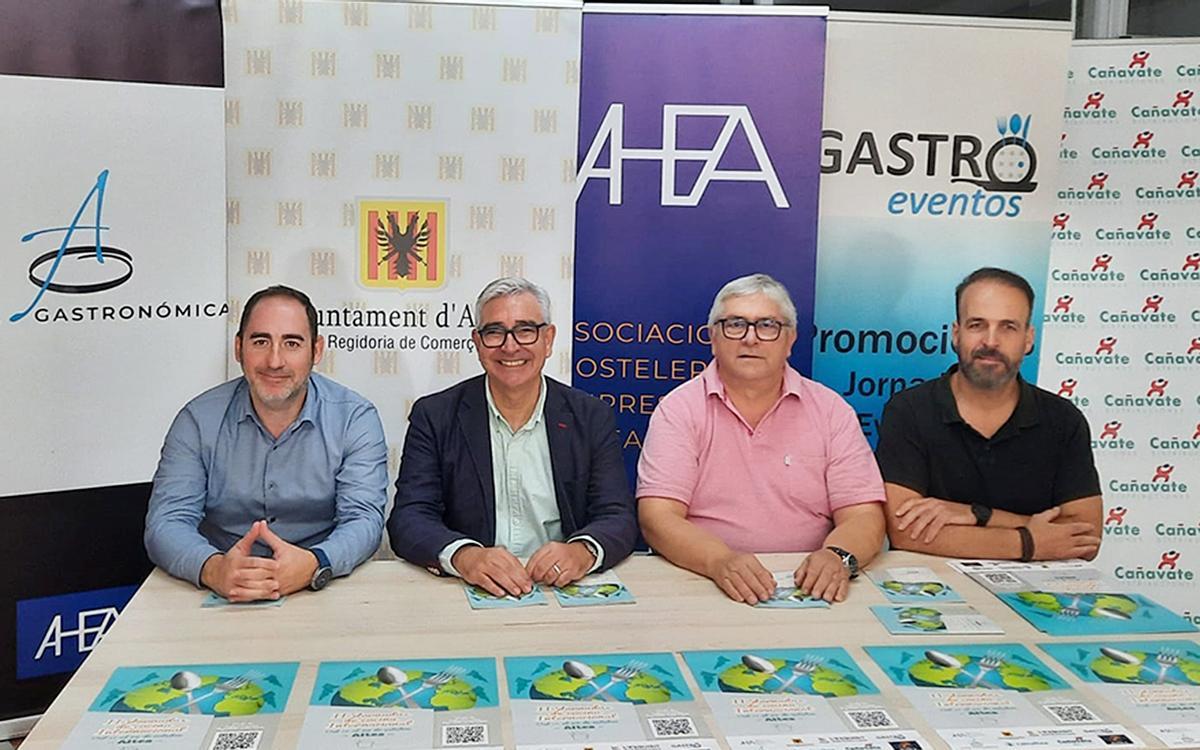 Presentacion de las II Jornadas de Cocina Internacional de Altea.