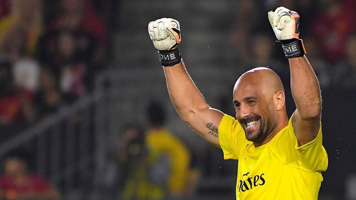 Pepe Reina salvó al Milan de caer eliminado en la Coppa frente a la Sampdoria