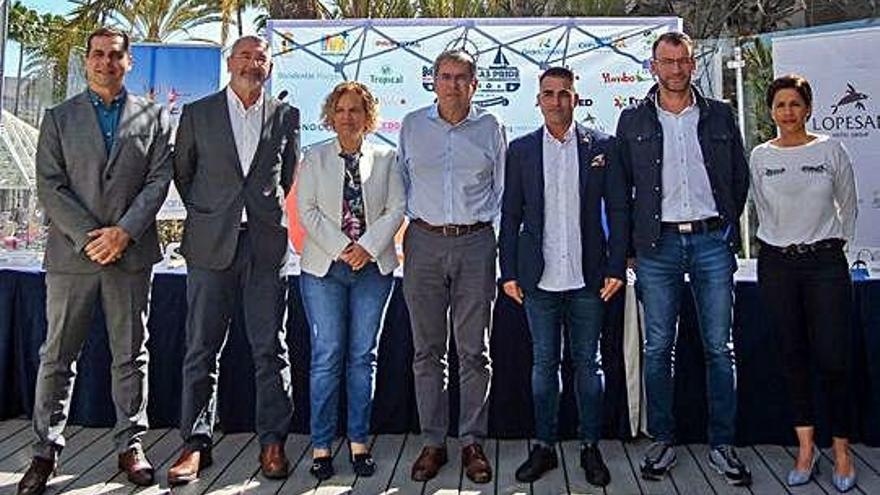 Rodrigo Pérez, Ángel López, Aurora Moreno, Marco A. Pérez, Fernando Ilarduya, José Carlos Álamo y Moneiba García.