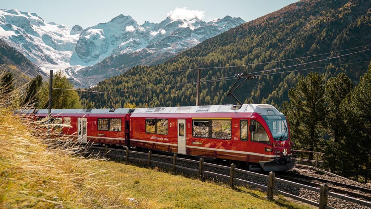 Tren panorámico Suiza