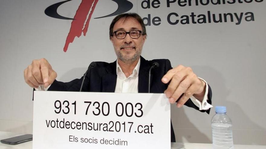 Benedito anuncia una moción de censura contra el presidente Bartomeu