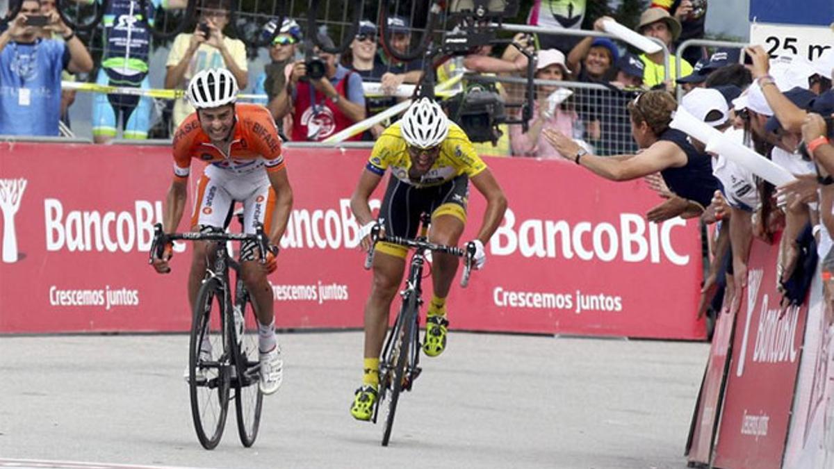 El ciclista español se mantiene como líder de la ronda lusa