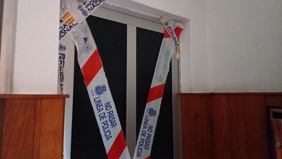 Imagen del lugar de los hechos.