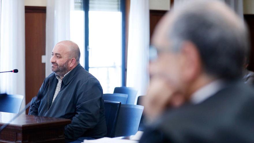 Juan Francisco Trujillo, durante su declaración en la Audiencia de Sevilla.