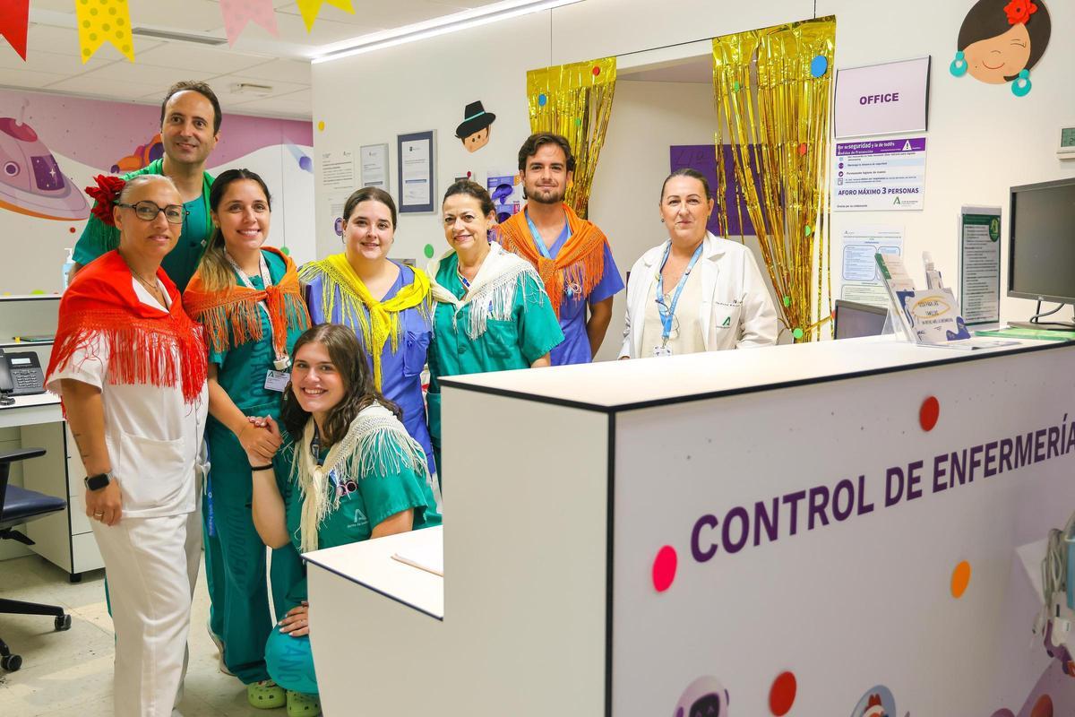 Control de Enfermería de la cuarta planta de Oncohematología Pediátrica.