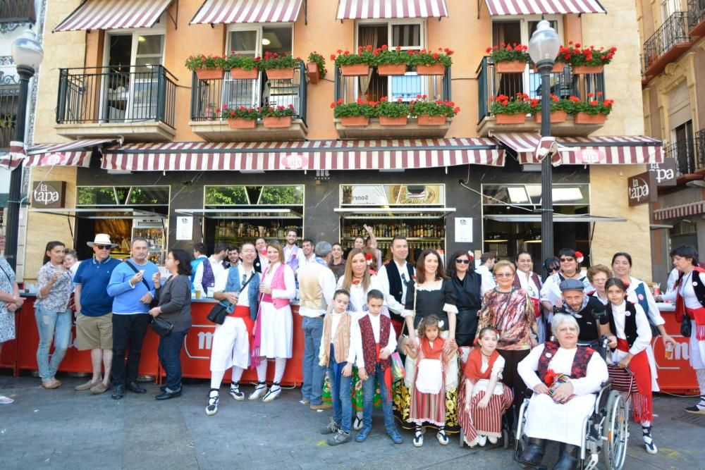 Ambiente y Photocall en la Plaza de las Flores