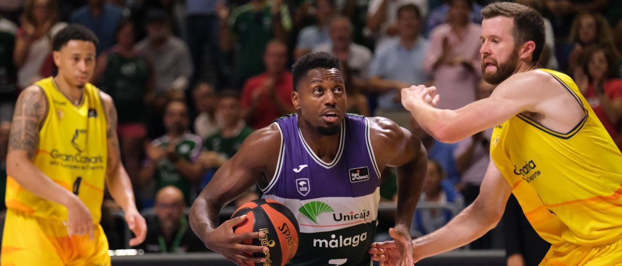 Melvin Ejim fue el jugador más destacado en la victoria frente al Gran Canaria.