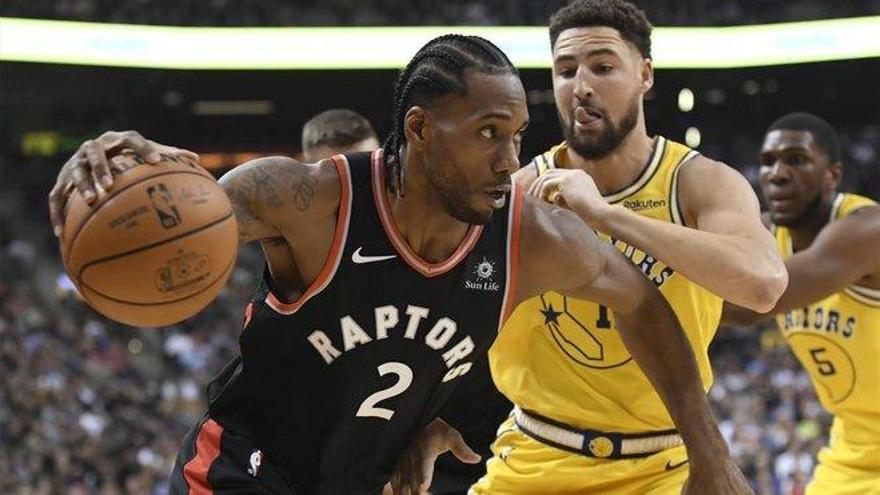 Los Raptors barren a los Warriors y quedan a un partido de la gloria