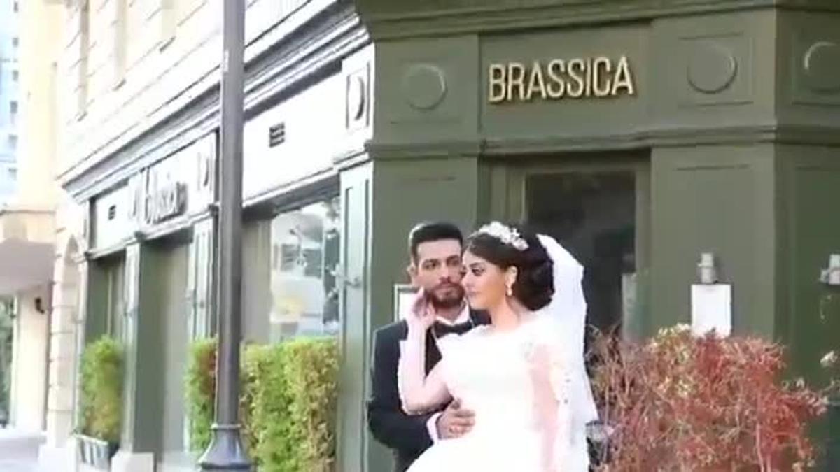 Impactantes imágenes de otra boda que fue sorprendida por la explosión de Beirut