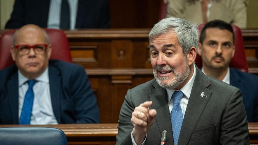 Clavijo acusa al Gobierno de ocultar información y Moncloa lo niega