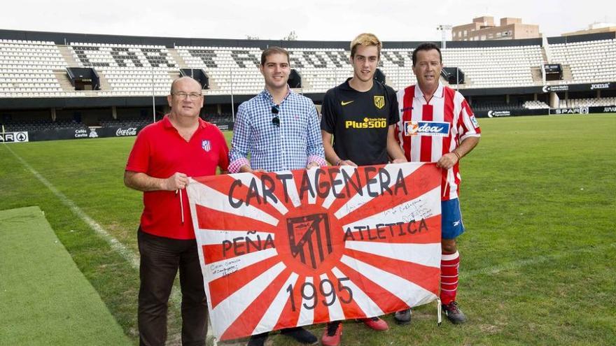 Encuentro de peñas del Atlético de Madrid en Cartagena