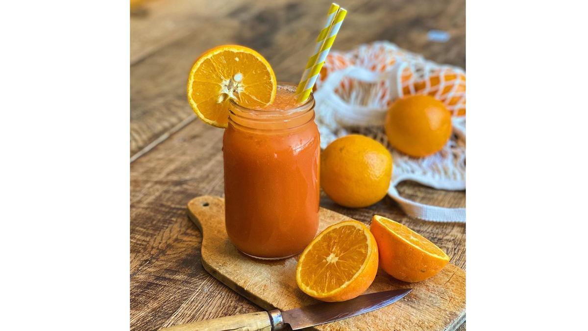 Un zumo clásico de Trópico: con naranja y acerola, una fruta tropical con aún más vitamina C.   