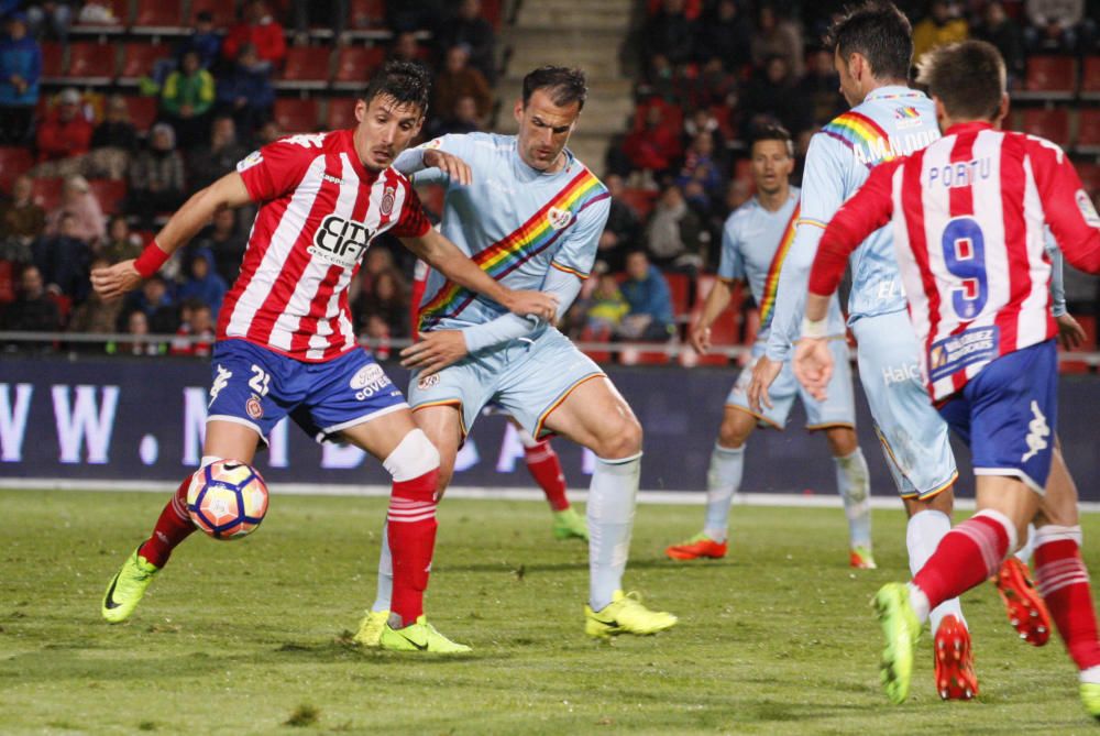 Les imatges del Girona - Rayo (1-3)