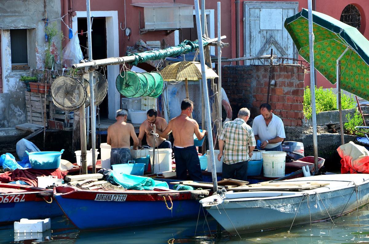 Chioggia continua sent, una ciutat de naturalesa pesquera