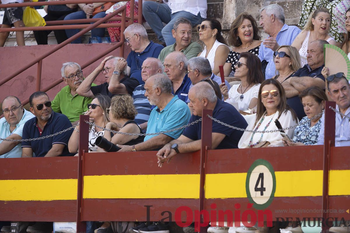 Corrida de toros en Abarán (El Fandi, Emilio de Justo, El Payo)