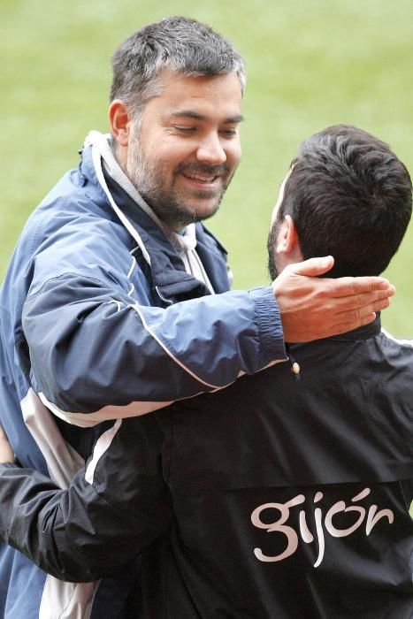 Entrenamiento del Sporting de Gijón