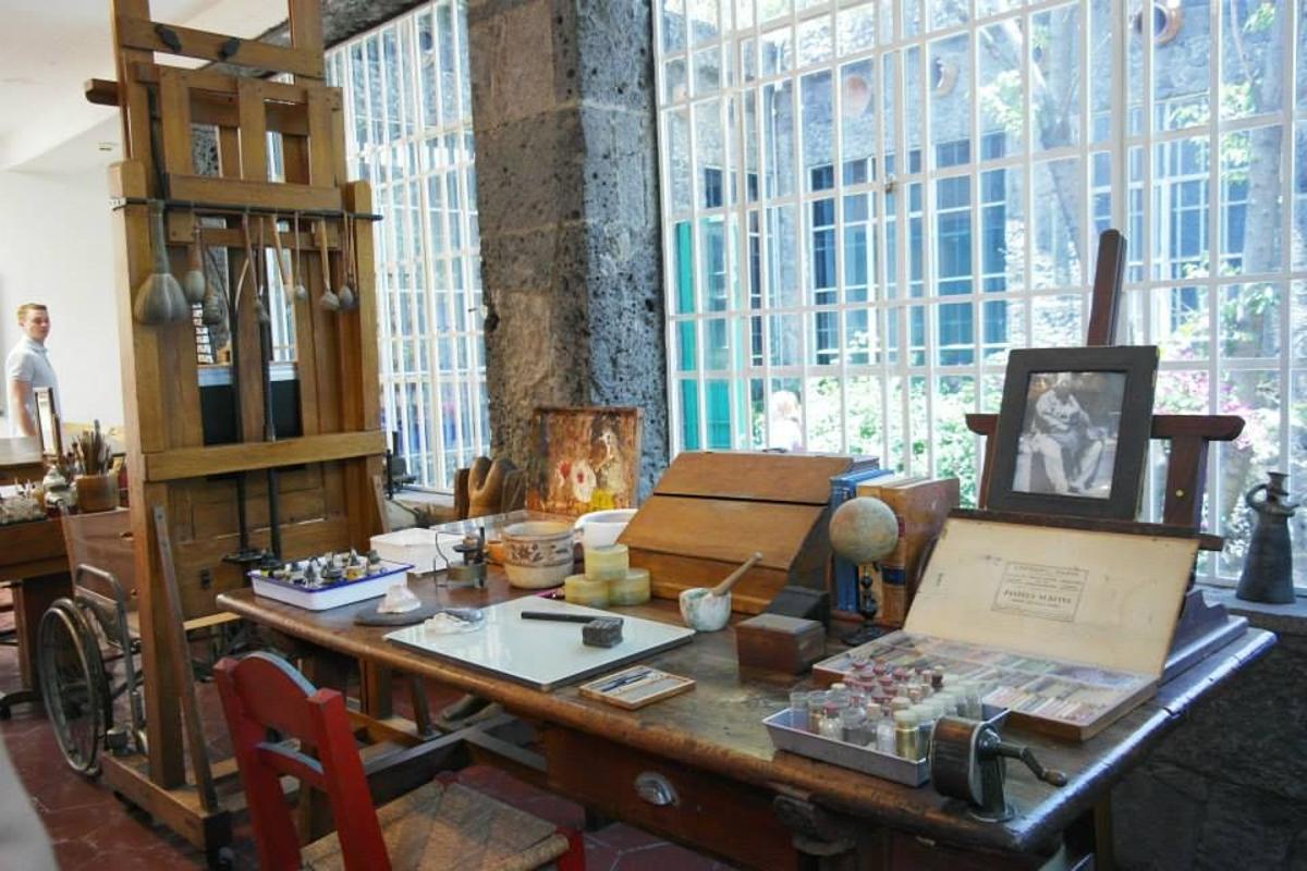 Estudio de la Casa Frida Kahlo