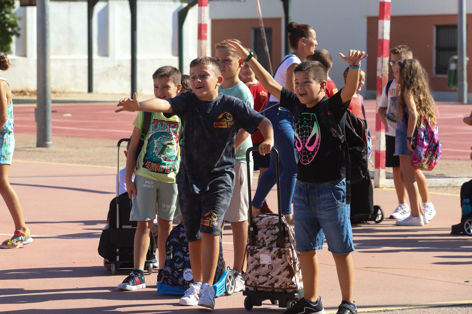 La vuelta al cole en Córdoba, en imágenes