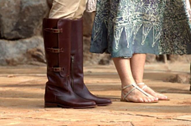 Las bota de Melania Trump