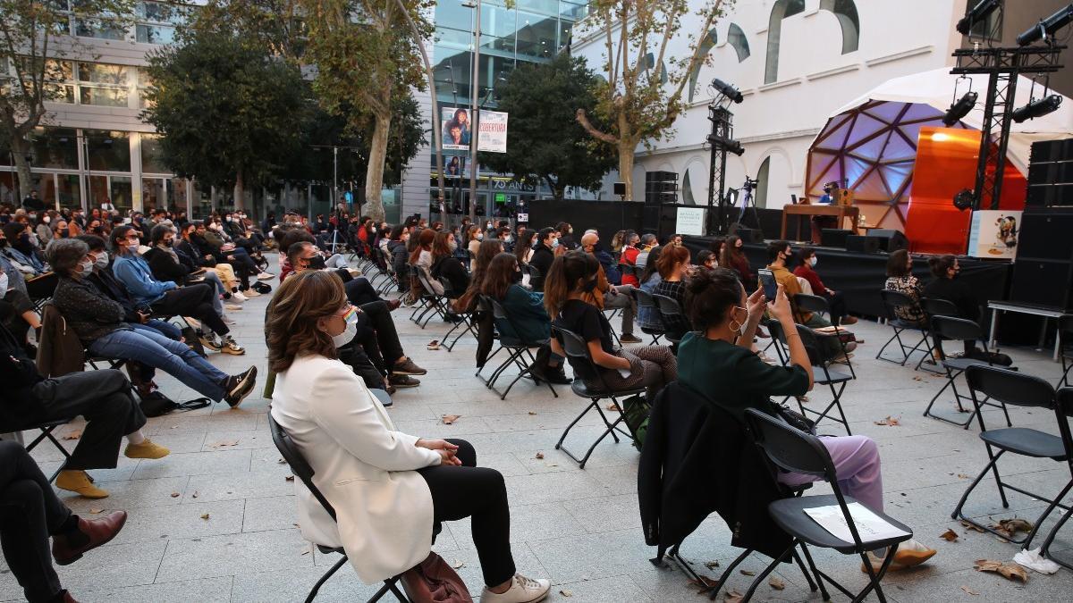 Una de las jornadas de la Biennal de Pensament de la edición de 2020