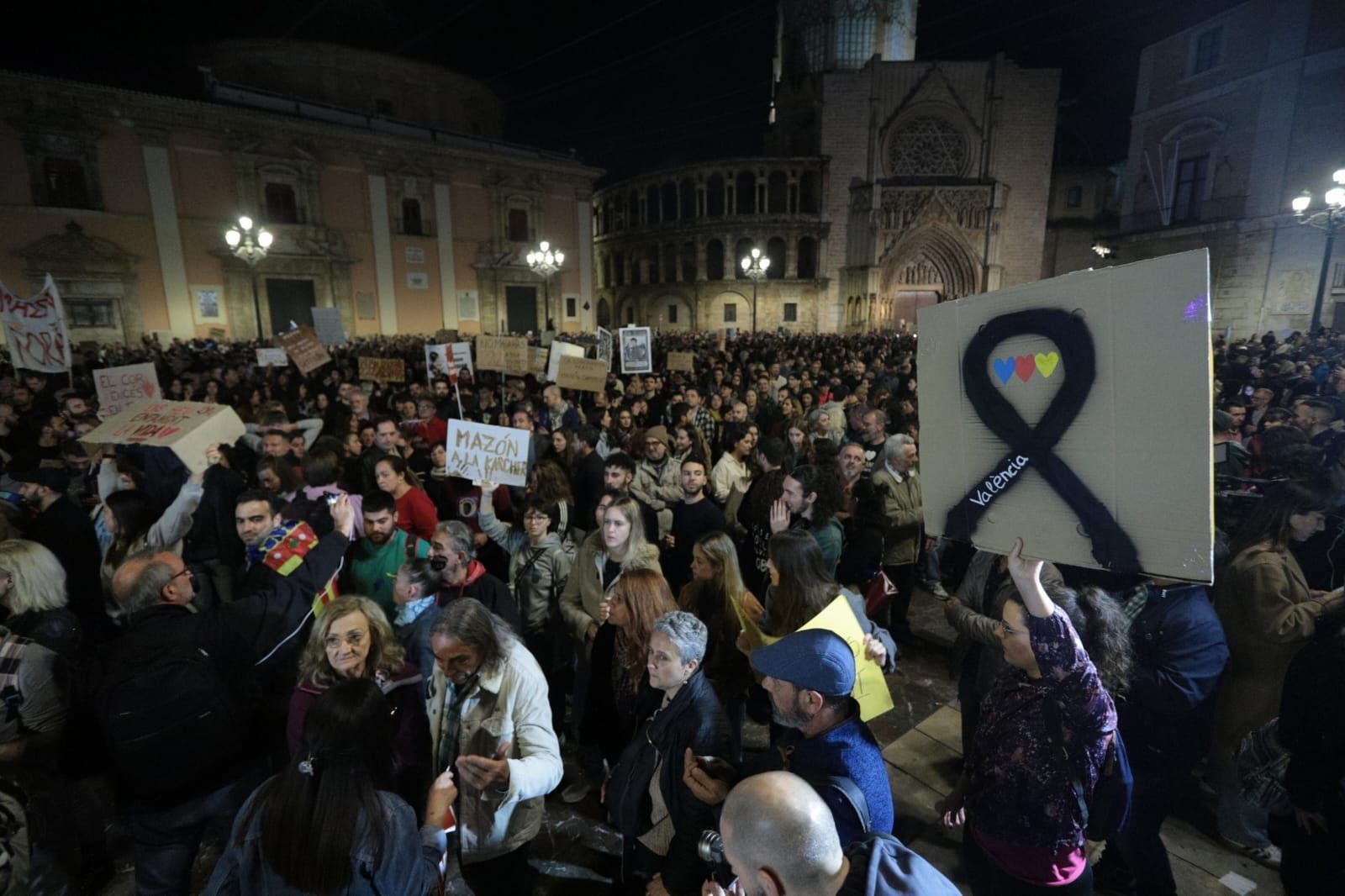 Sgunda manifestaciónen València contra Mazón por la gestión de la dana