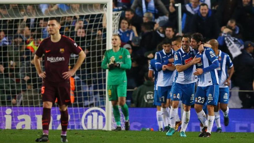 El Espanyol noquea al Barça con un solitario gol de Melendo