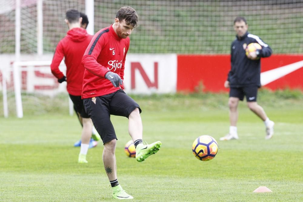 Entrenamiento del Sporting