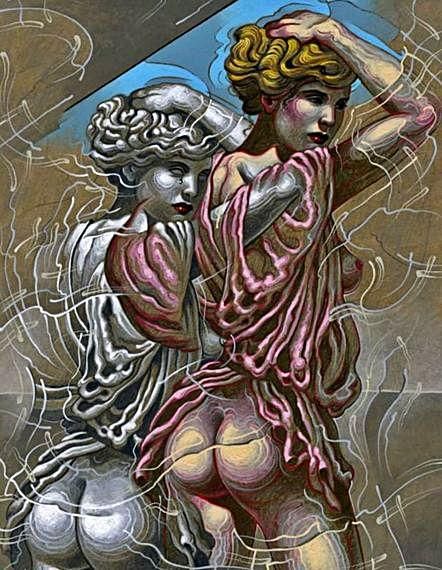 El artista Manolo Yanes inaugura una reinterpretación artística de los mitos