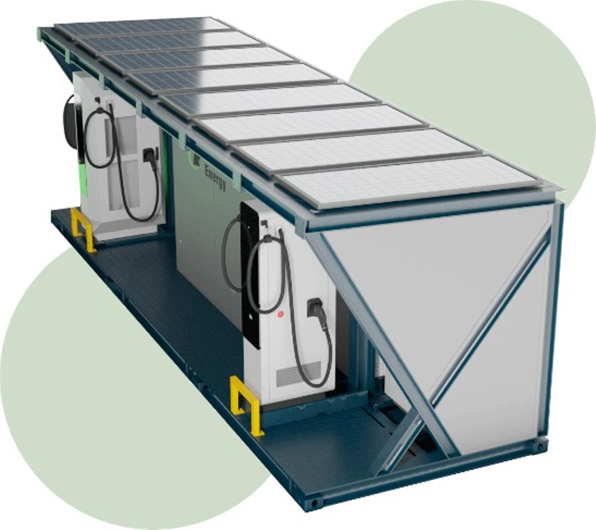 El contenedor electrolinera de Little Energy