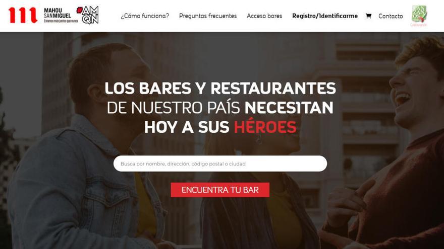 Mahou San Miguel crea una web para adelantar la compra de consumiciones