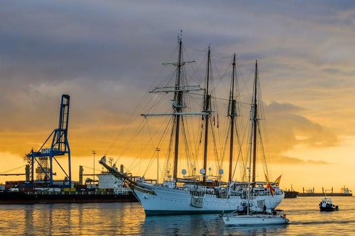 LLEGADA DEL JUAN SEBASTIAN ELCANO