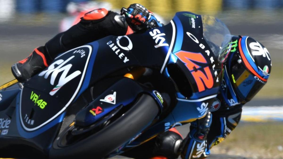 Pecco en acción en Le Mans