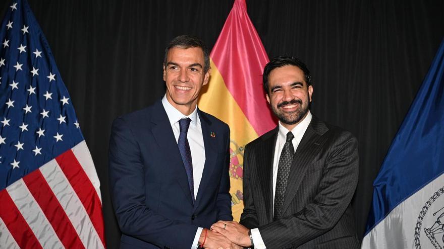 Córdoba se cuela en el encuentro de Pedro Sánchez y Mamdani en Nueva York de la mano de Lorca