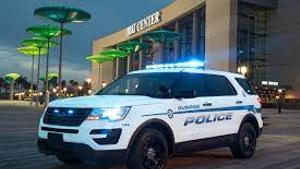 Vehículo de policía en Florida, EEUU.