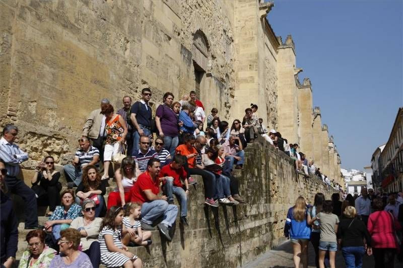 Los turistas invaden Córdoba en Semana Santa