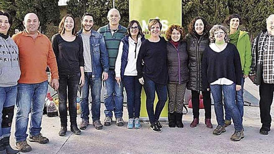 &#039;Calçotada&#039; y candidata de Més per Porreres