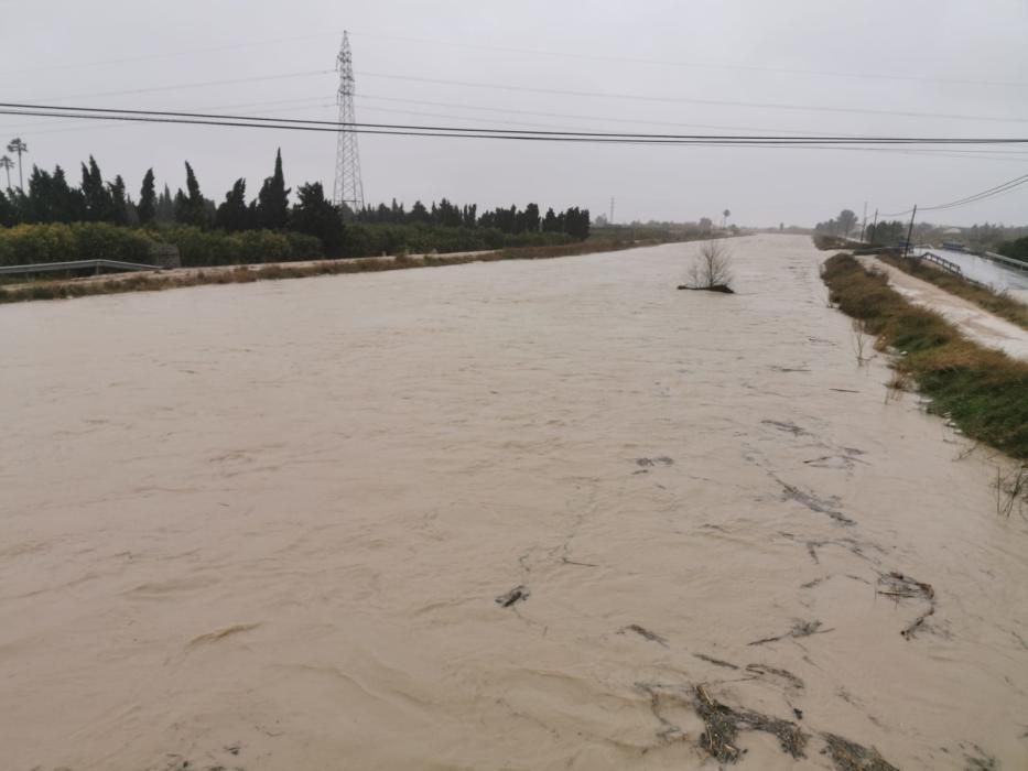 Efectos del temporal en la Safor