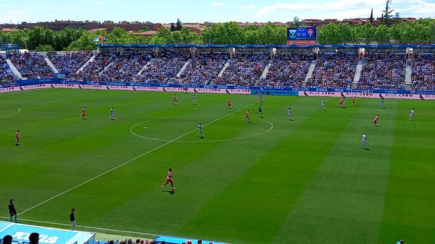 EN DIRECTO: El Leganés se adelanta a través de De la Fuente (1-0)