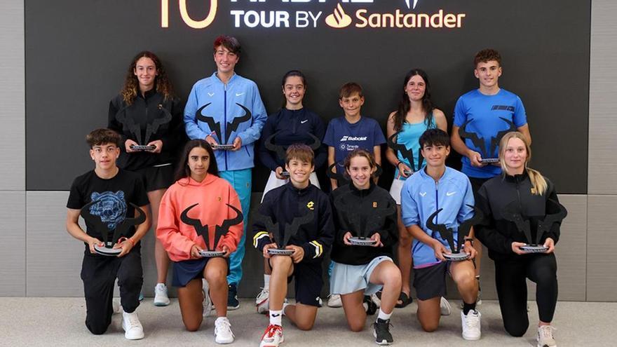 El hermano de Carlos Alcaraz, finalista en la Rafa Nadal Academy