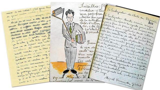 Carta a Josefina Manresa, del 12 de abril de 1935; carta a Rodríguez Isern, de 1941, del archivo de Elche, y carta al embajador de Chile, de 1939.