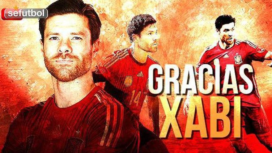 Xabi Alonso anuncia su retirada de la selección española