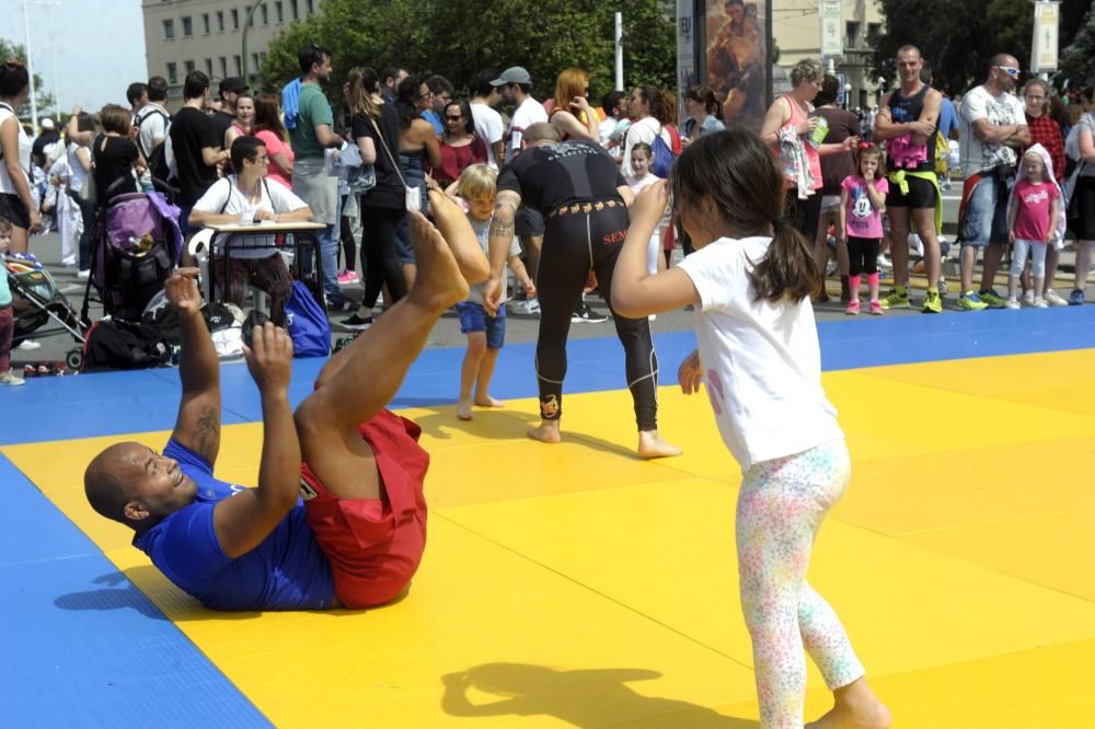 Las imágenes del ''Día del Deporte en la Calle''