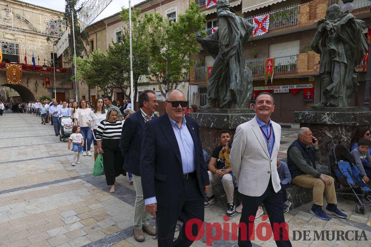 Fiestas de Caravaca: Procesión de regreso a la Basílica