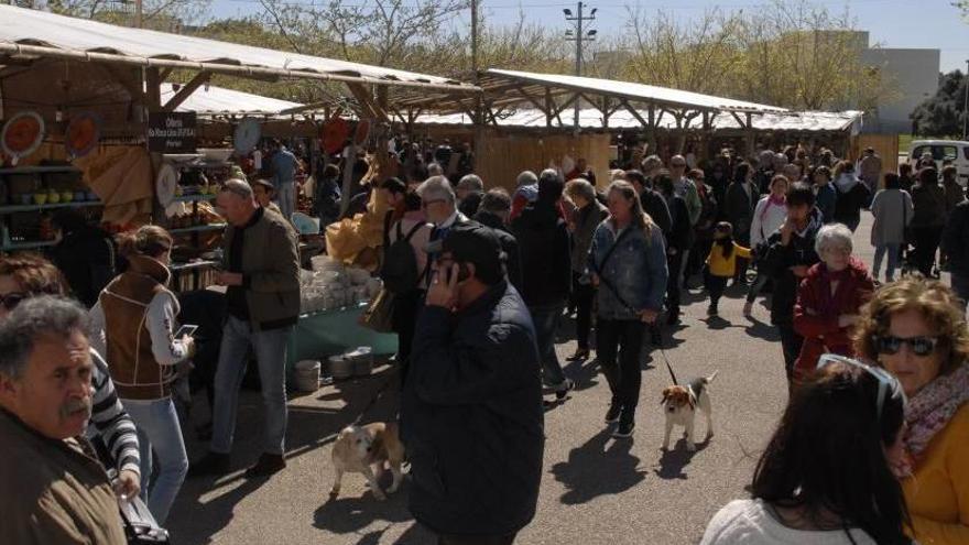 Imagen de la última jornada de la feria en Marratxí.