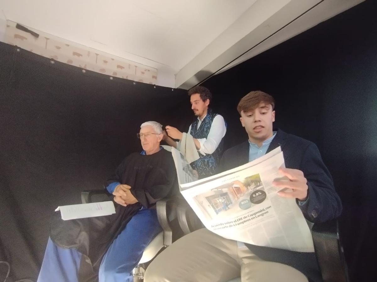 Un momento de la representación.