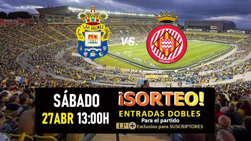 ¡Gana entradas dobles para el partido UD Las Palmas vs. Girona con LA PROVINCIA!